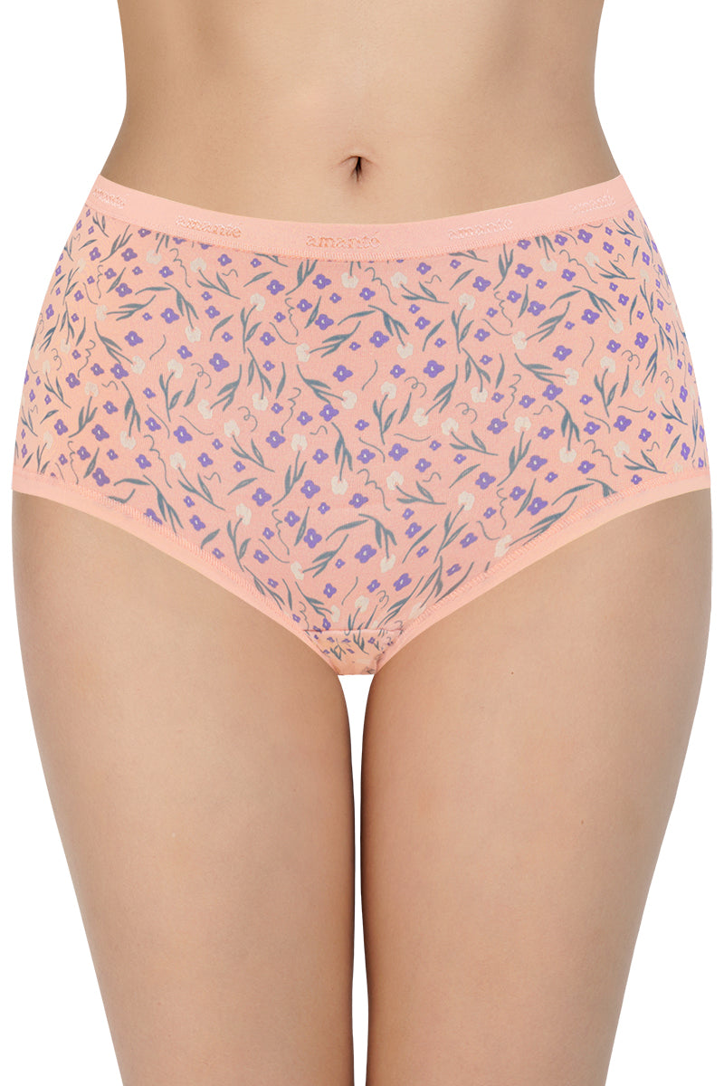 High Rise Print Full Brief Panties (Pack of 3) - Image 6 of 7