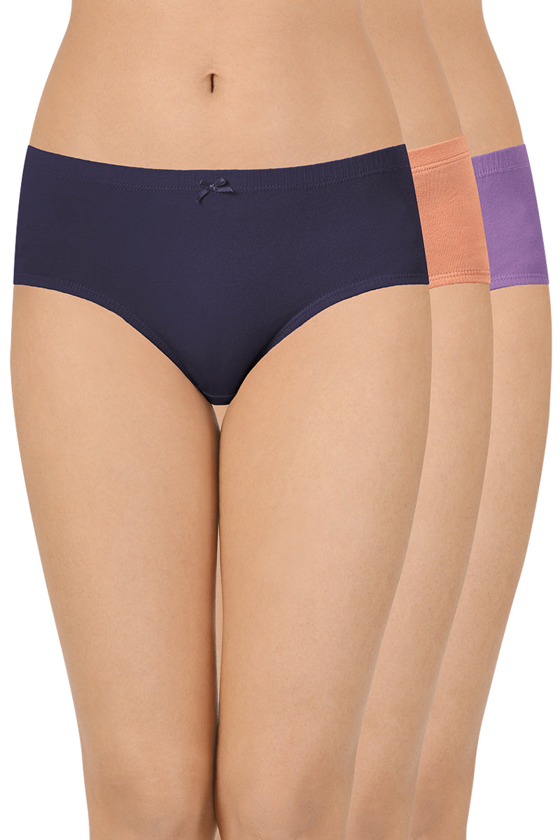 Inner Elastic Waistband Hipster (Pack of 3) - Image 1 of 7