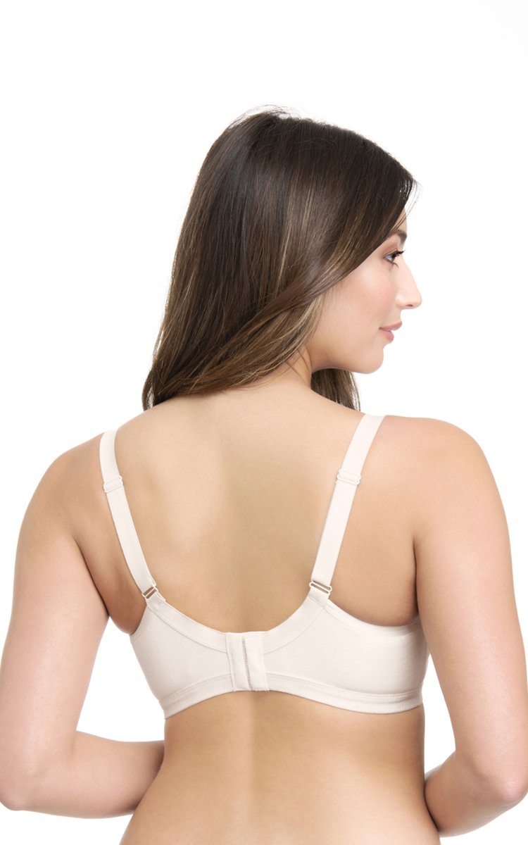 Ultimo Essential Cotton Non-Padded Non-Wired Bra - Whitesmoke