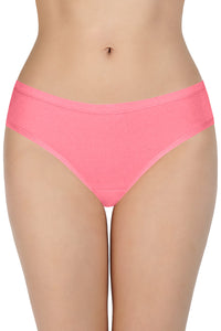 100% Cotton Bikini Panty Pack (Pack of 3) - D004 - Solid thumbnail 3