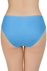 100% Cotton Bikini Panty Pack (Pack of 3) - D004 - Solid thumbnail 6