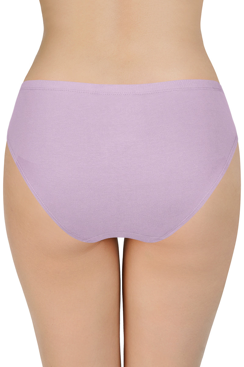100% Cotton Bikini Panty Pack (Pack of 3) - D005 - Solid