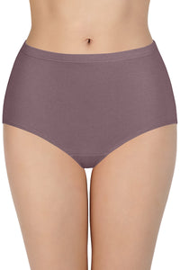 100% Cotton Full Brief Panty Pack (Pack of 3) - D021 - Solid thumbnail 3