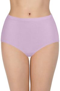 100% Cotton Full Brief Panty Pack (Pack of 3) - D022 - Solid thumbnail 4