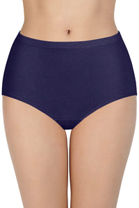 100% Cotton Full Brief Panty Pack (Pack of 3) - D025 - Solid thumbnail 3