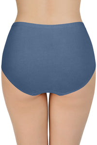 100% Cotton Full Brief Panty Pack (Pack of 3) - D025 - Solid thumbnail 6