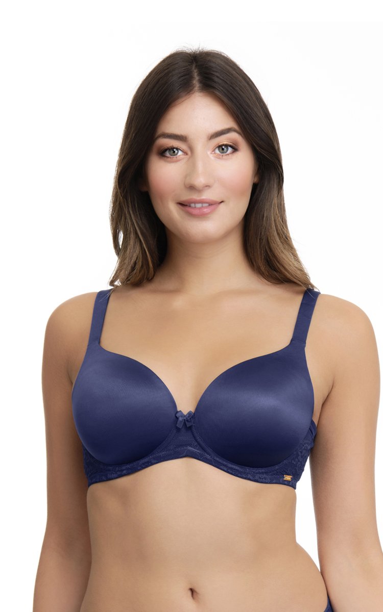 Ultimo Delicate Romance Padded Wired Bra - Inky Blue
