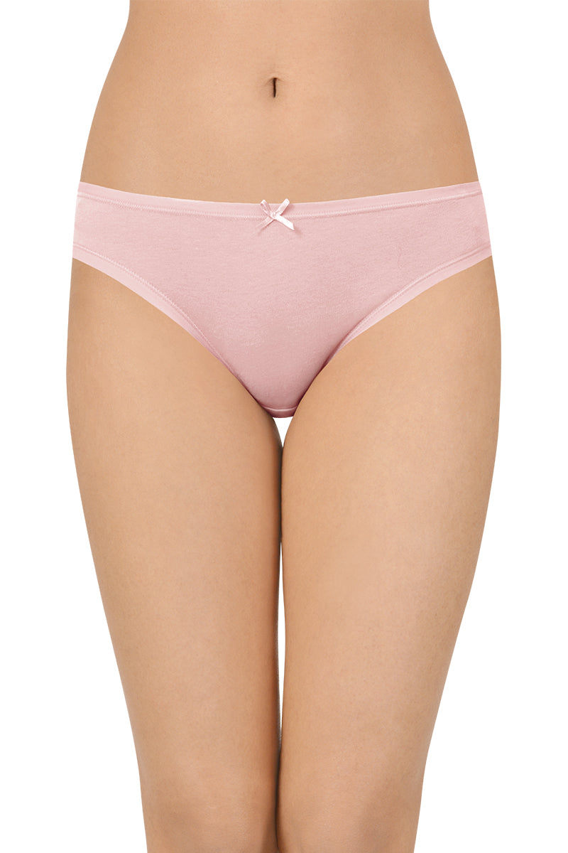 Assorted Low Rise Bikini (Pack of 5) - Ditsy Geos Navy