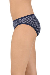 Assorted Low Rise Bikini (Pack of 5) - Ditsy Geos Navy thumbnail 7