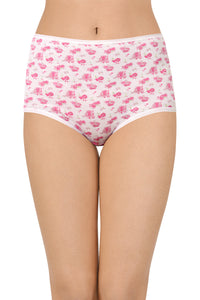 Assorted High Rise Full Brief (Pack of 5) - By Blush thumbnail 4