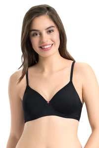 every de Classic Concealer T-Shirt Bra - Black Color thumbnail 1