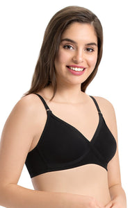 every de Smoothing Crosscover Bra - Black Color thumbnail 1
