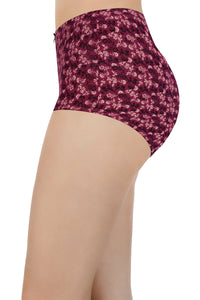 Printed High Rise Full Brief (Pack of 3) thumbnail 3