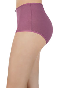 Assorted High Rise Full Brief (Pack of 5) - Black Pink Pr thumbnail 3