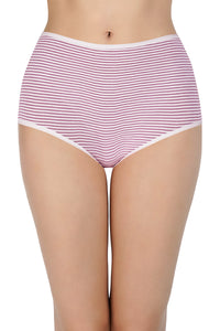 Assorted High Rise Full Brief (Pack of 5) - Black Pink Pr thumbnail 5