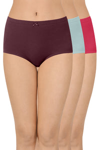 Inner Elastic Waistband Full Brief (Pack of 3) - color option
