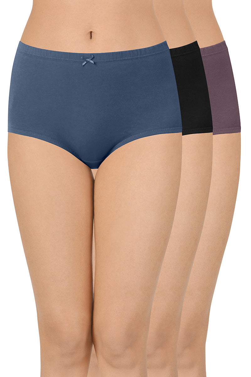Inner Elastic Waistband Full Brief (Pack of 3) - Image 1 of 7