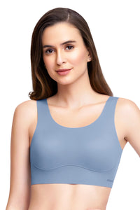 Skins Scoop Neck Bra - Tempest thumbnail 1