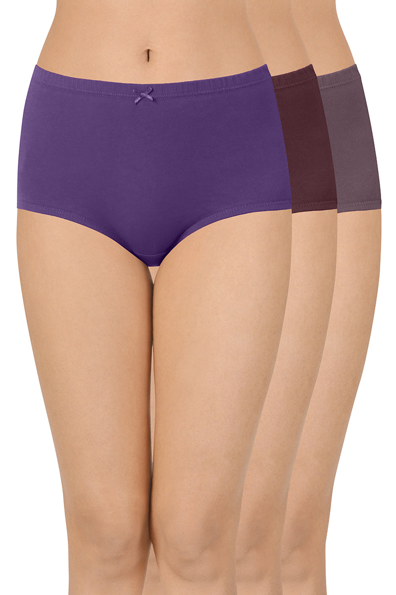Inner Elastic Waistband Full Brief (Pack of 3) - Image 1 of 7