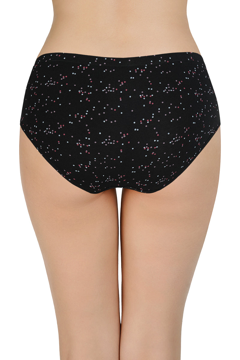 Printed Mid Rise Hipster (Pack of 3) - Image 4 of 10