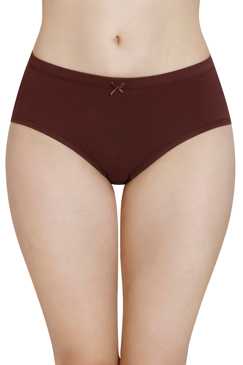 Inner Elastic Waistband Hipster Panty (Pack of 3)