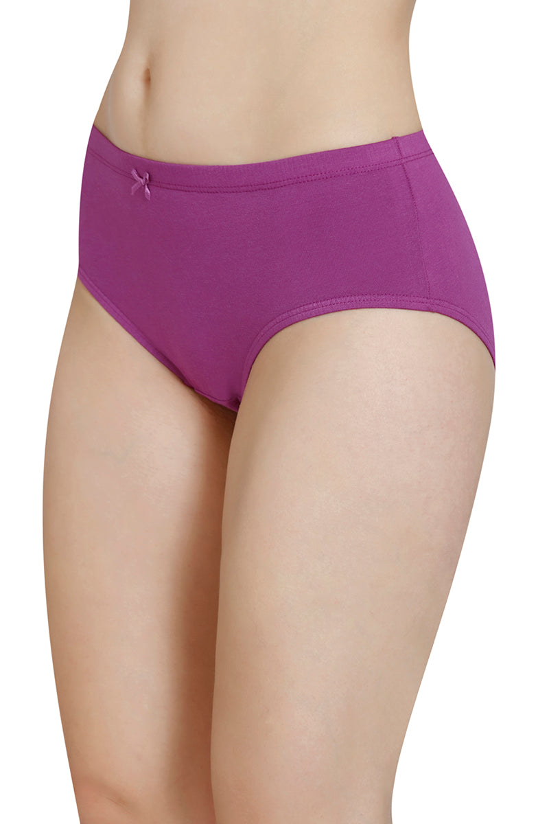 Inner Elastic Waistband Hipster Panty (Pack of 3) - Image 3 of 6