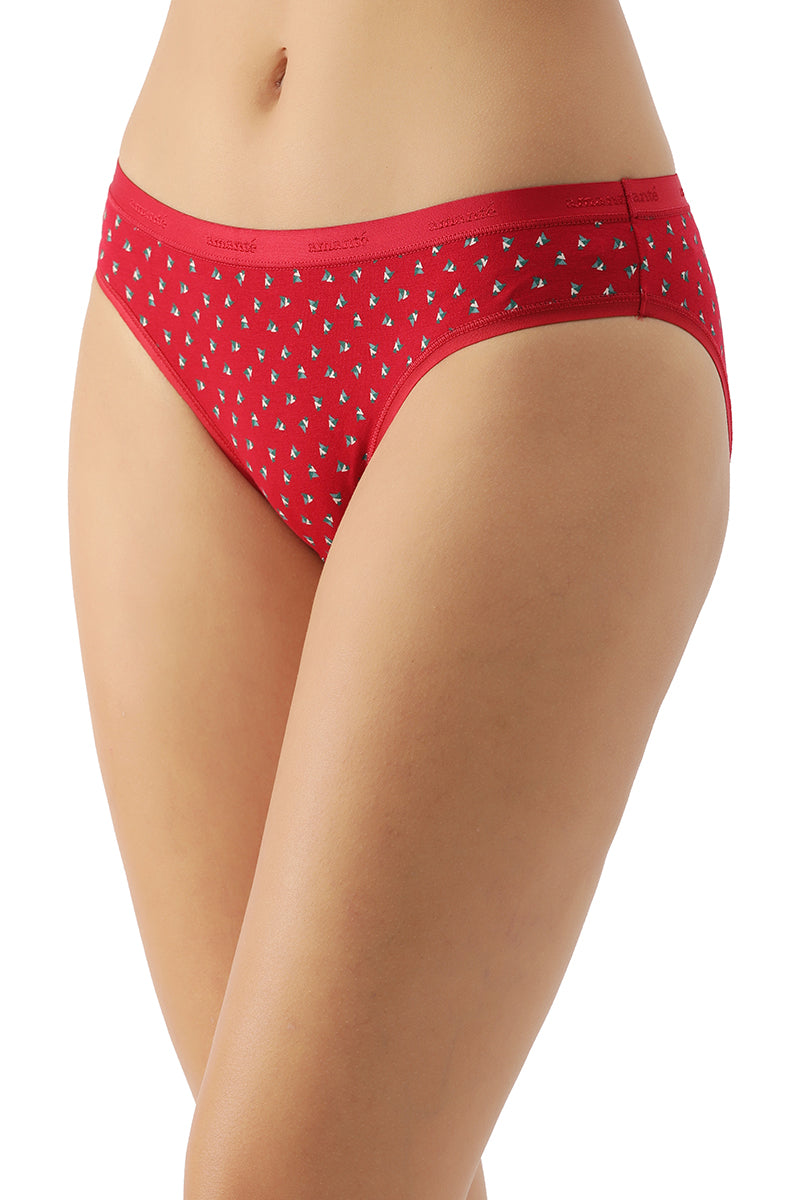 Low Rise Printed Bikini (Pack of 3)