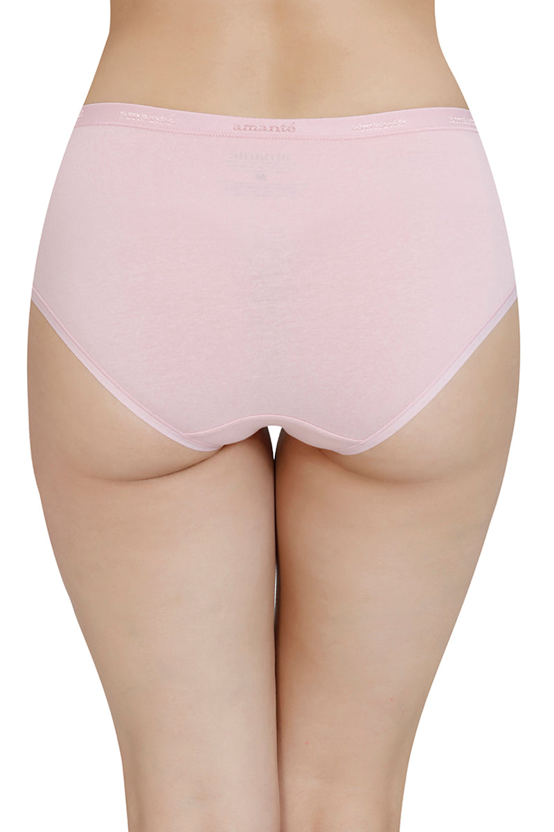 Solid Mid Rise Hipster Panty (Pack of 3) - Image 7 of 10