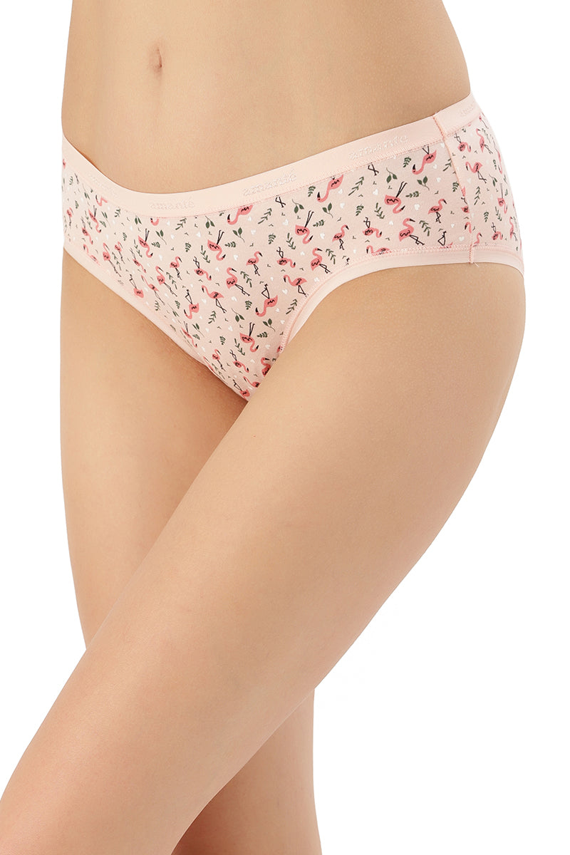 Printed Low Rise Hipster (Pack of 3)