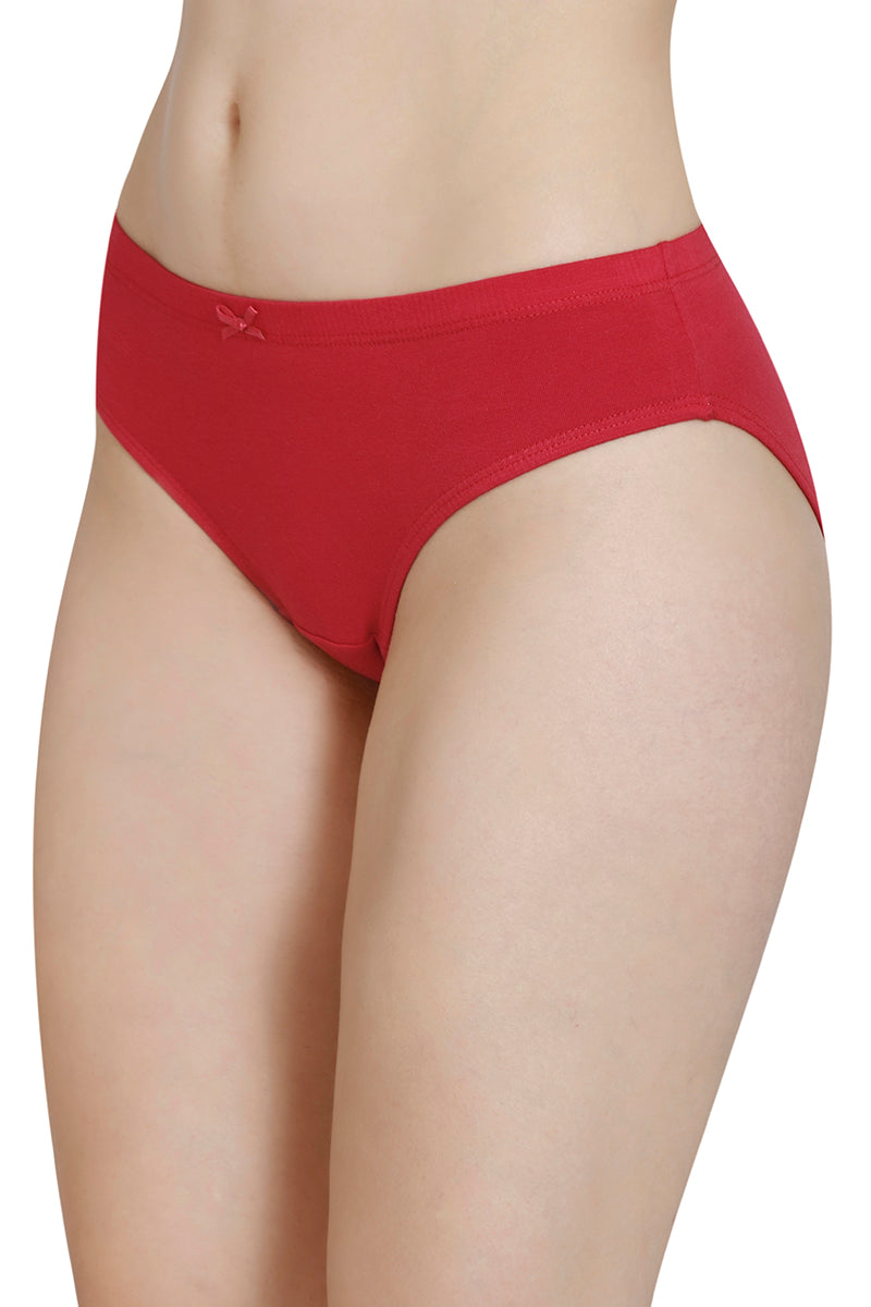 Inner Elastic Waistband Bikini Panty (Pack of 3) - Image 3 of 6