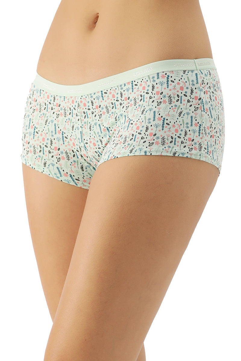 Printed Low Rise Boyshorts (Pack of 2) - Image 3 of 5