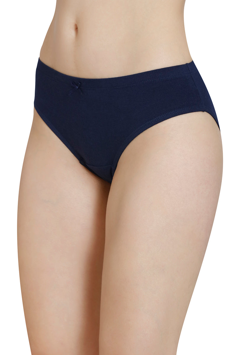 Inner Elastic Waistband Bikini Panty (Pack of 3) - Image 3 of 6