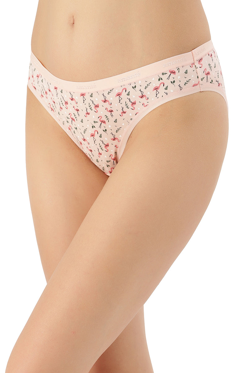 Printed Low Rise Bikini (Pack of 3) - Image 4 of 7