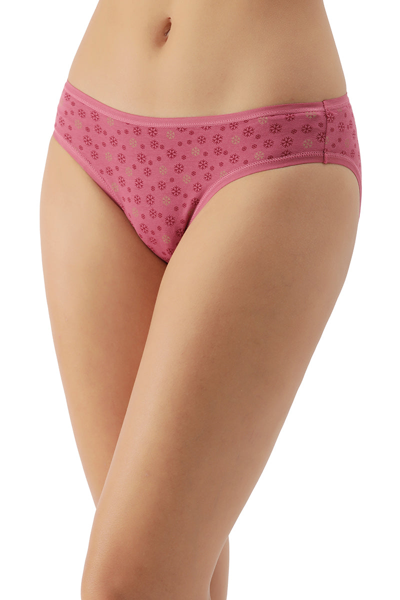 Low Rise Printed Bikini (Pack of 3)