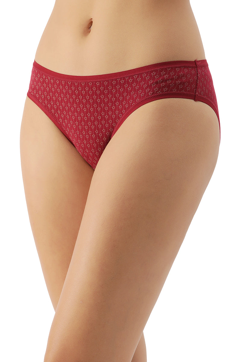 Low Rise Printed Bikini (Pack of 3)