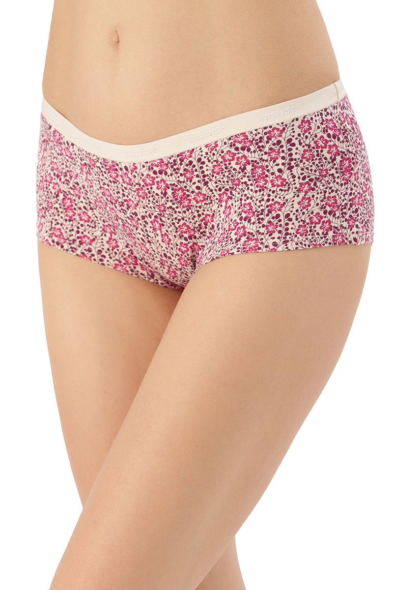 Printed Low Rise Boyshorts (Pack of 2) - Image 3 of 7