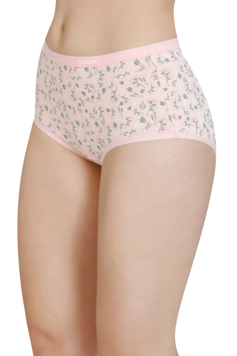 Printed High Rise Full Brief (Pack of 3) - Image 2 of 10