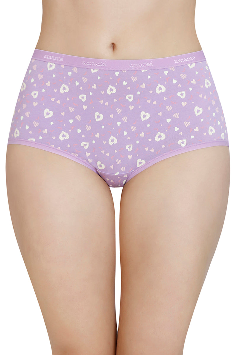 Printed High Rise Full Brief (Pack of 3) - Image 8 of 10