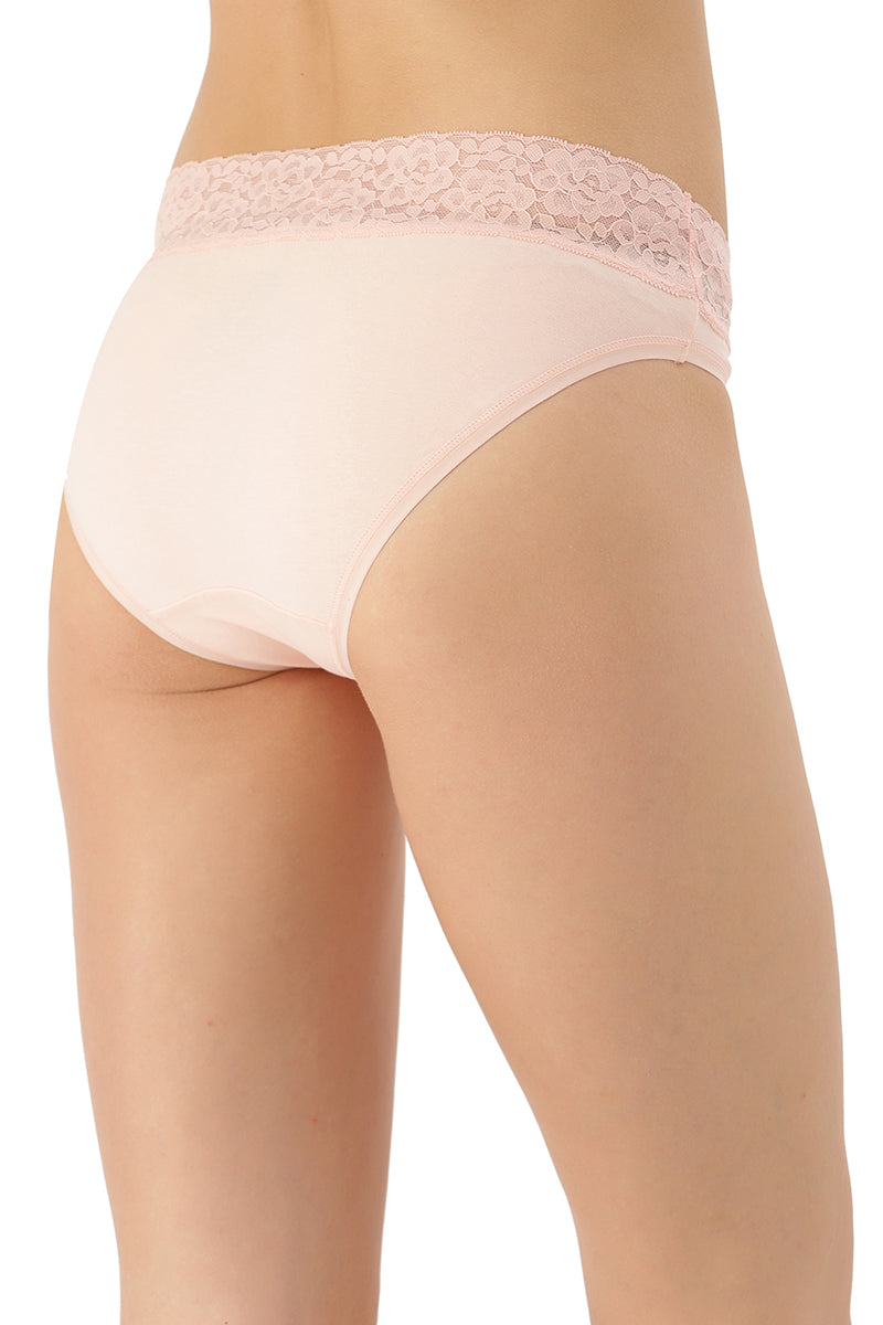 Solid Lace Trim Bikini (Pack of 2) - Image 4 of 5