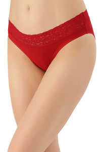 Solid Lace Trim Bikini (Pack of 2) thumbnail 2