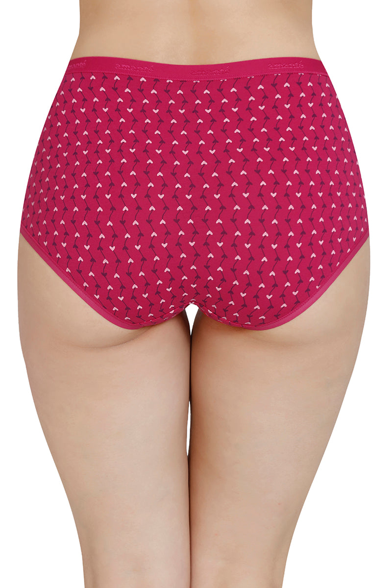 Printed High Rise Full Brief (Pack of 3) - Image 10 of 10