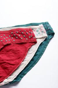 Low Rise Printed Bikini (Pack of 3) thumbnail 11