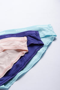Solid Low Rise Bikini (Pack of 3) thumbnail 7