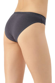 Solid Low Rise Bikini (Pack of 3)