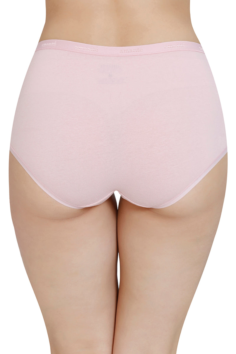 Solid High Rise Full Brief (Pack of 3) - Image 7 of 10