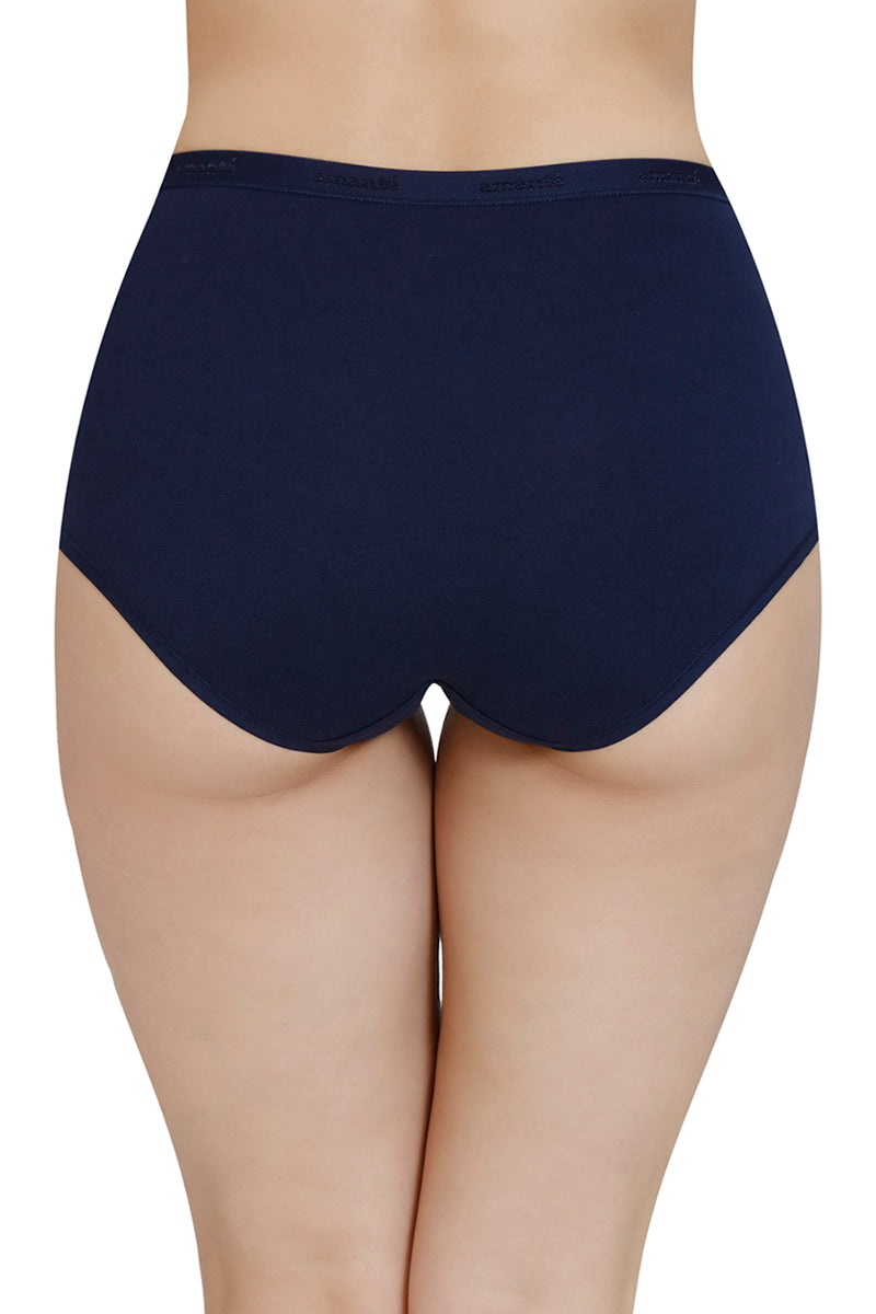 Solid High Rise Full Brief (Pack of 3) - Image 10 of 10