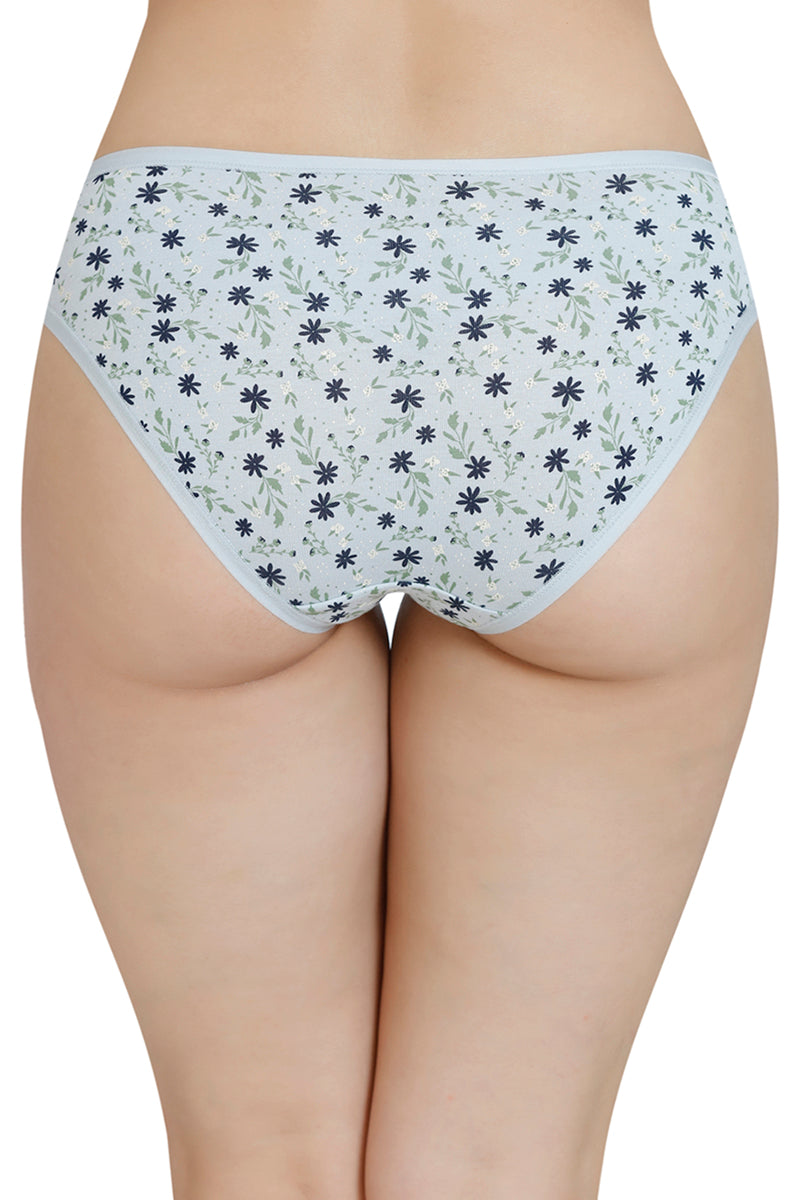Printed Low Rise Bikini Panty (Pack of 3)