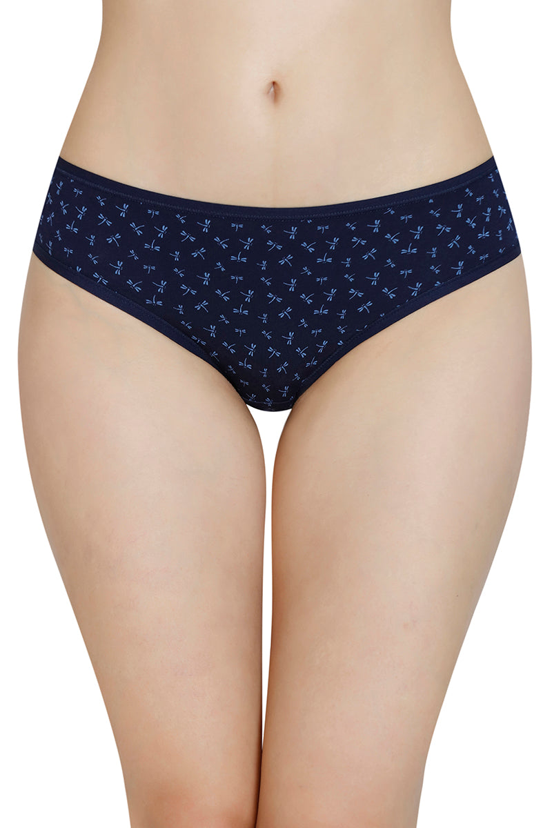 Printed Low Rise Bikini Panty (Pack of 3)