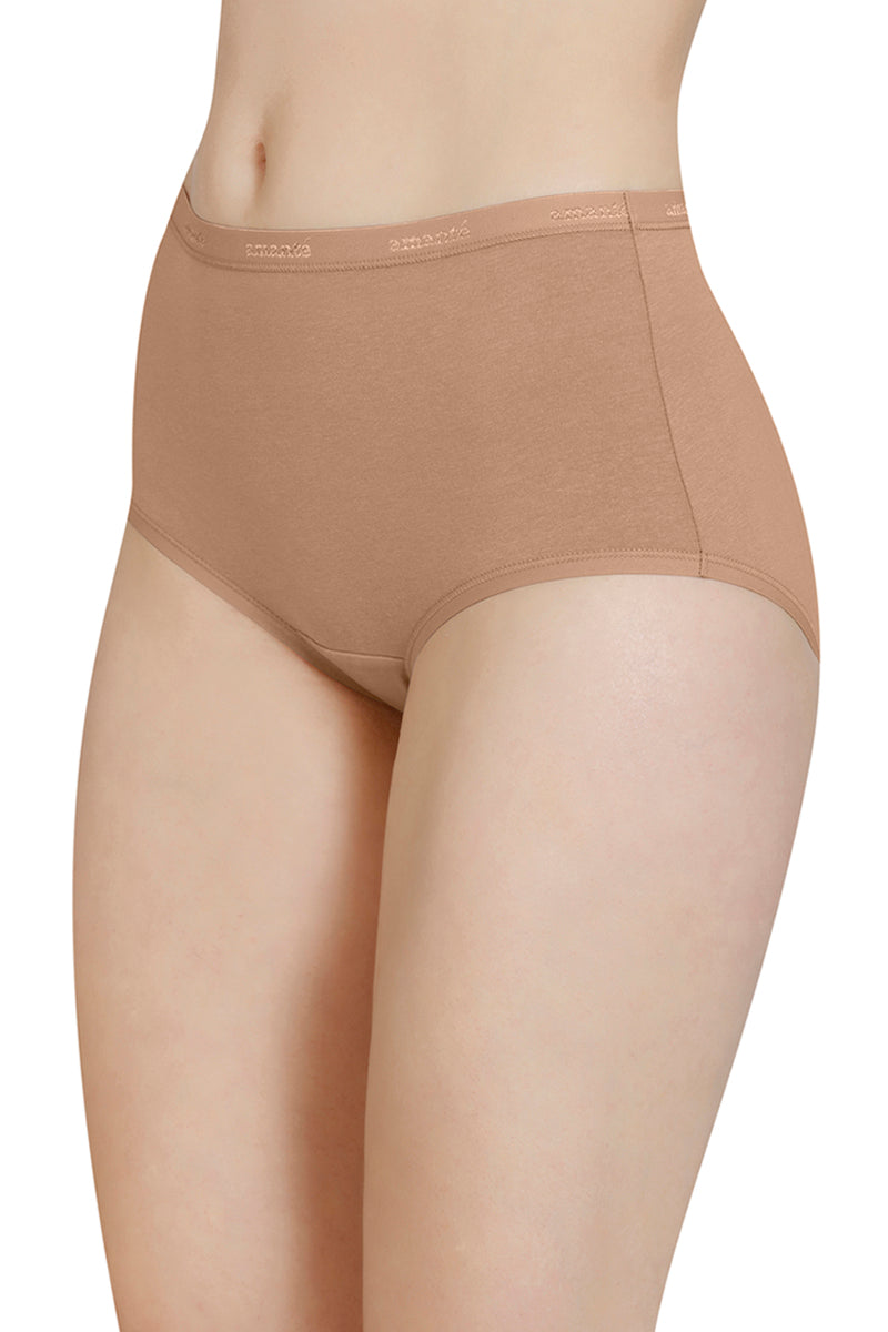 Solid High Rise Full Brief (Pack of 3) - Image 9 of 10