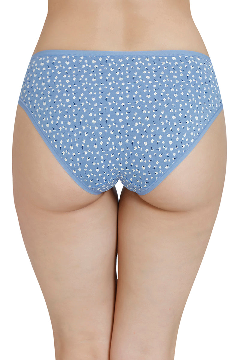 Printed Low Rise Bikini Panty (Pack of 3)